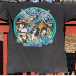 Eagles Graphic Black T-Shirt